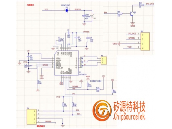 ޸ֱˢоƬACM6753ԭͼPCBע