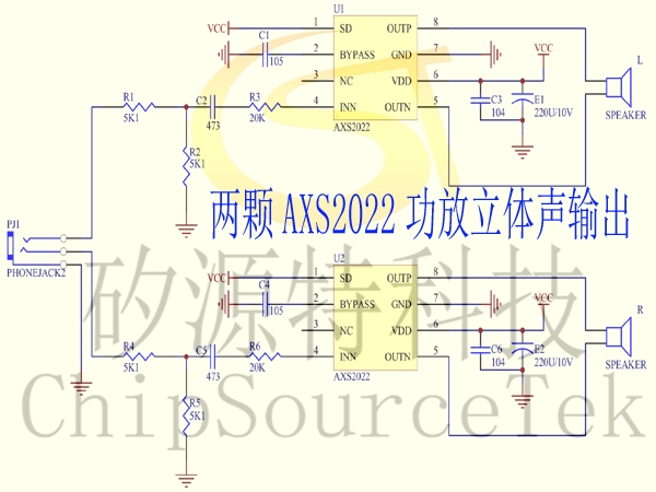 AXS2022˫ͨ5.2W*2Ӧԭͼ