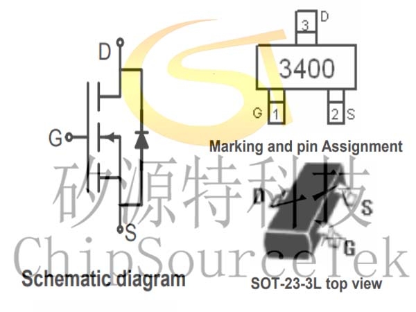 PE3400 Nǿ͹MOSFETGOܽ
