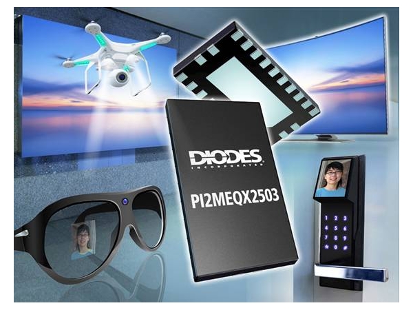 Diodes ˾ĵ͹ 1.8V2.5Gbps˫ͨ ReDriver ֧ MIPI DPHY 12 Э